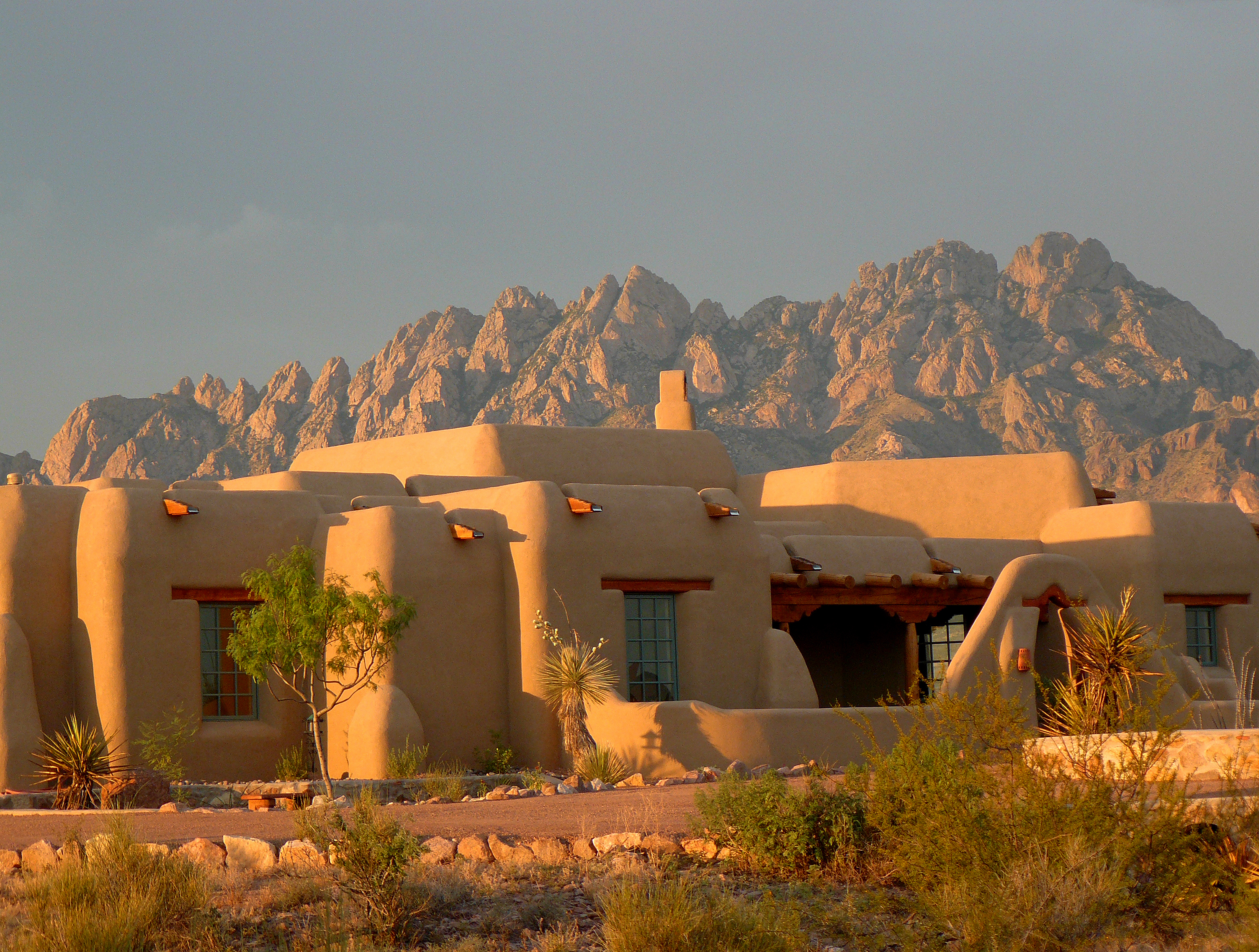 Pueblo architecture in Santa fe