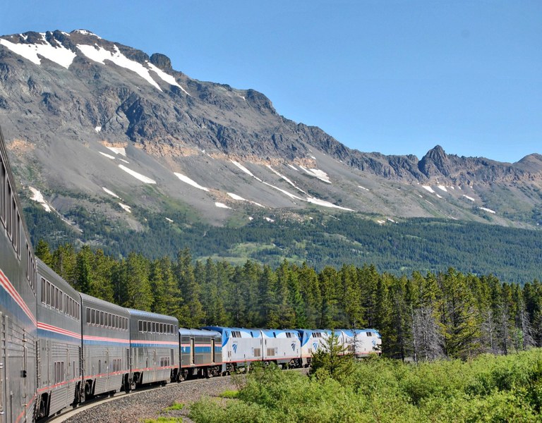 Amtrak in Glacier NP