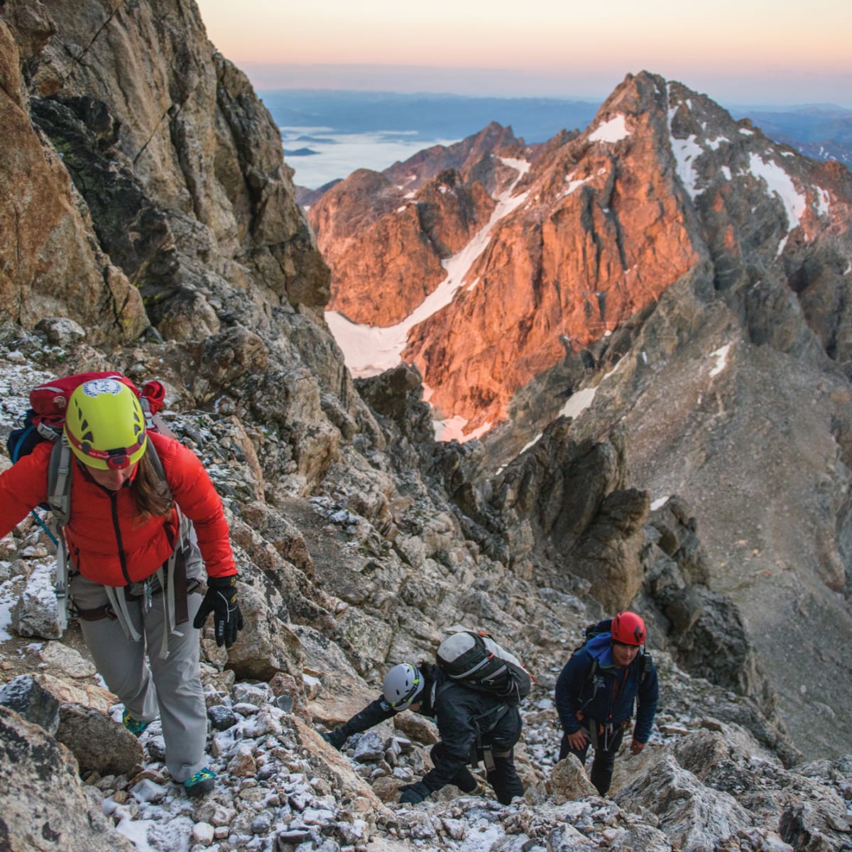 D-03, Climbing Grand Teton