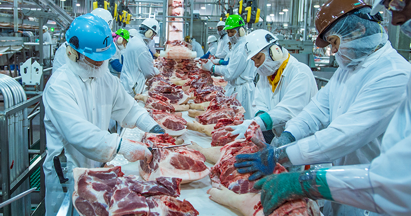 D-13, Pork processing