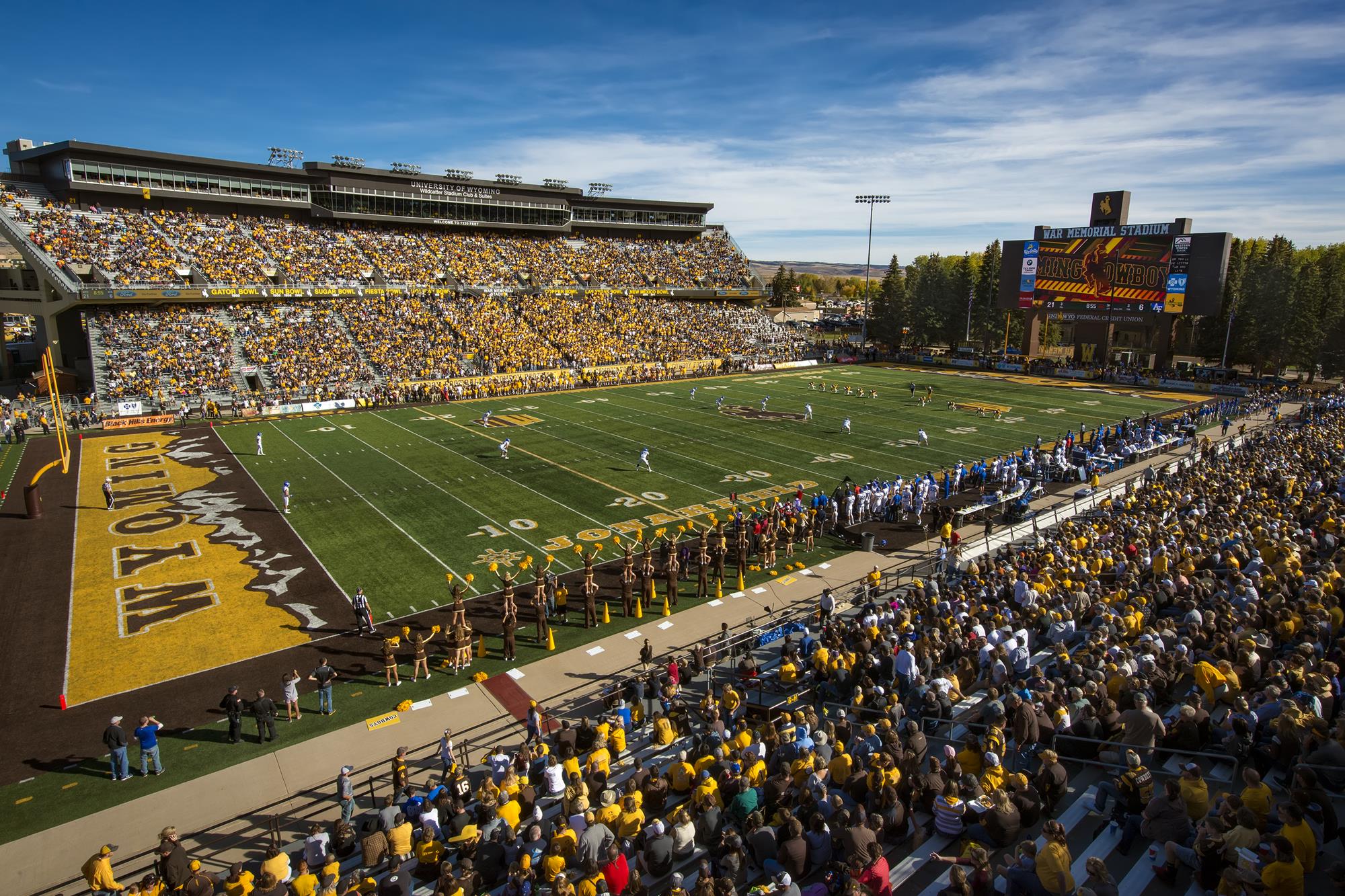 D-17, War Memorial stadium, Laramie