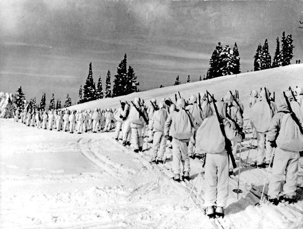 D-18, 10th Mountain division training