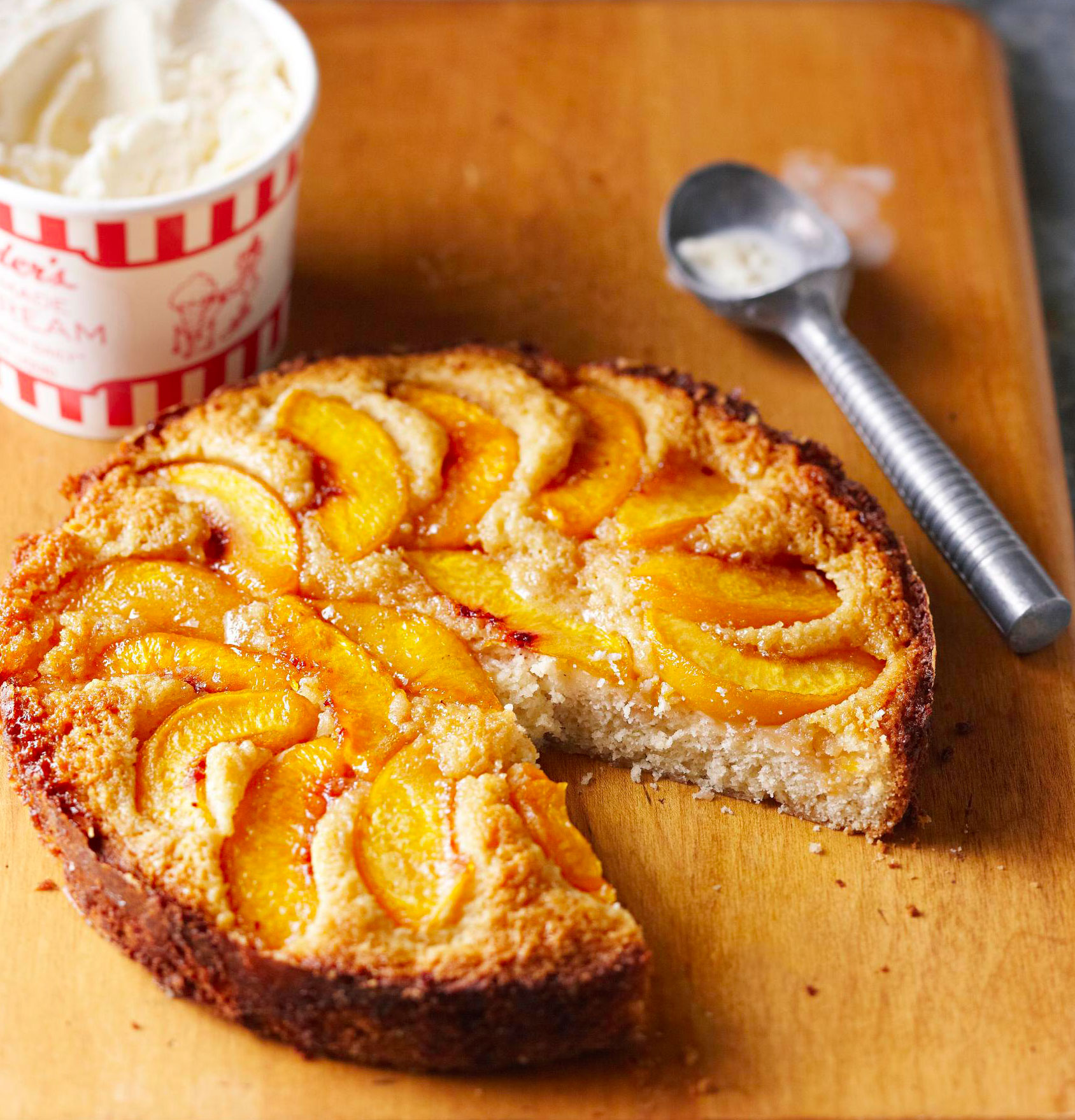 peach kuchen